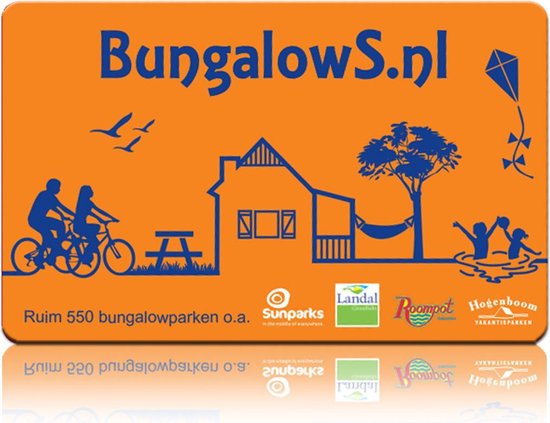 Bungalows.nl cadeaukaart - 75 euro | bol.com