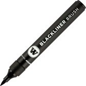 Molotow Blackliner Brush Marker - Geschikt voor kalligrafie en een perfecte aanvulling op de fineliner