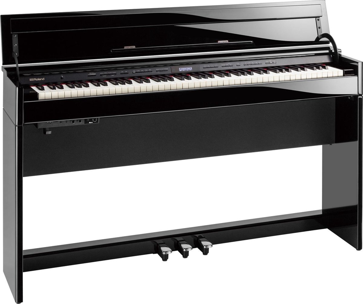 Roland DP603‑PE – Luxe Digitale Homepiano met SuperNATURAL Modeling & PHA‑50 Klavier (Polished Ebony)