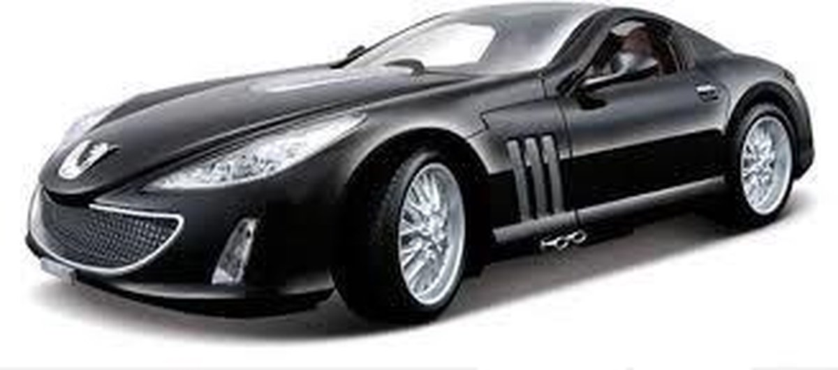 Bol Com Peugeot 907 Concept Car 04 Zwart Metallic Burago 1 18