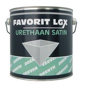 Drenth Favorit LGX Urethaan Satin Ral 9010 Zuiver Wit 1 liter