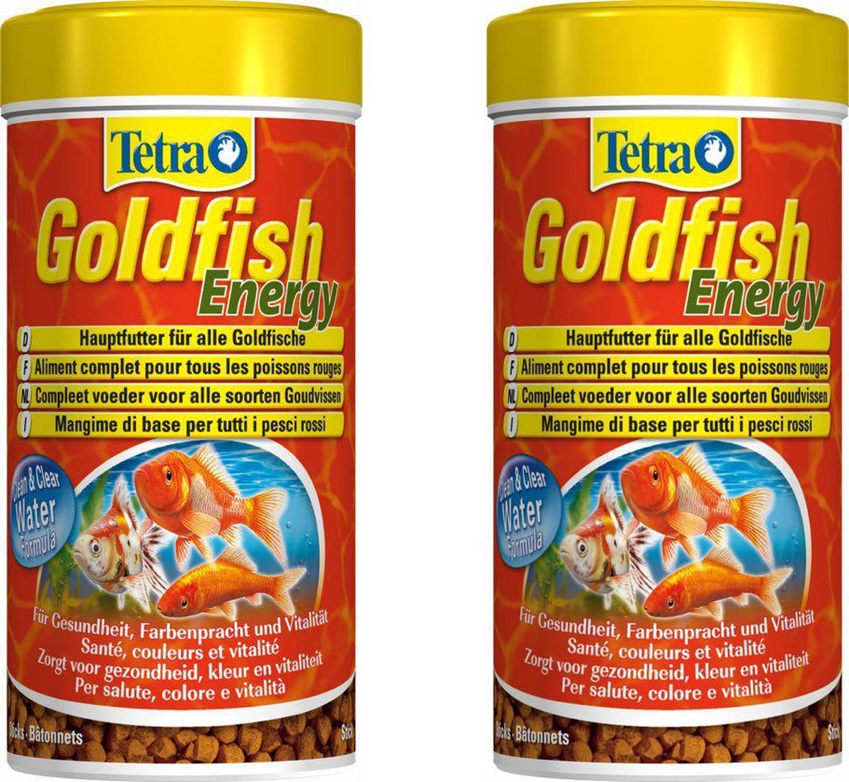 Tetra Goldfish Energy sticks, 250 ml. per 2 verpakkingen