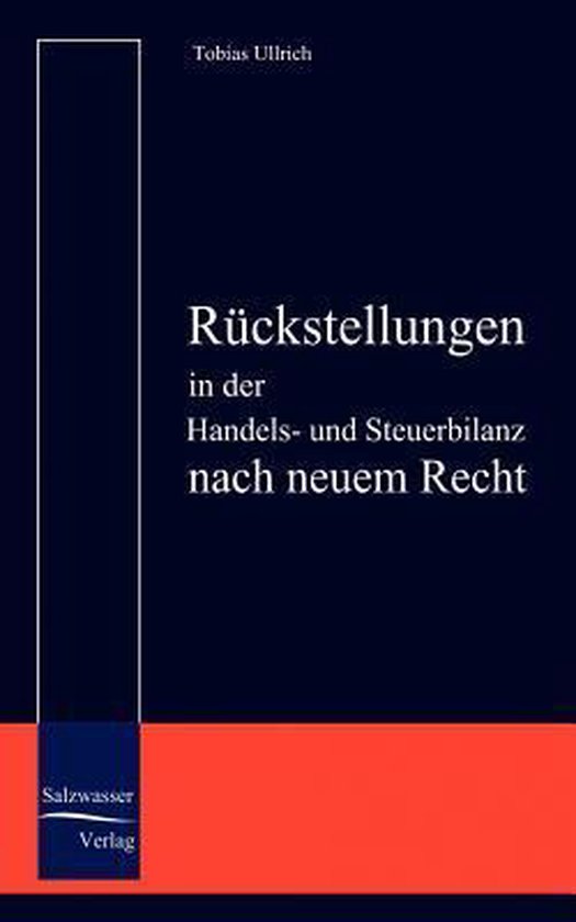 Rückstellungen In Der Handels- Und Steuerbilanz Nach Neuem  ... - cover