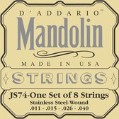 D'Addario JS74 Stainless Steel Mandolin Strings 11-40 mandolinesnaren