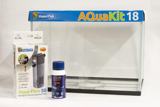 Superfish Aqua Kit 18 - Aquarium - 36 x 22 x 26 cm