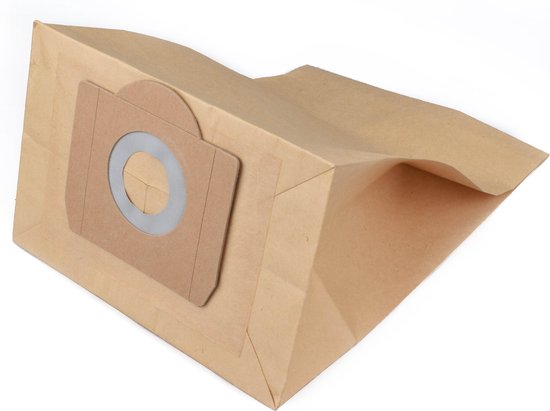 Geschikt voor SOTECO. 10 STUKS. Stofzuigerzakken voor 15 Liter stofzuiger, Papier 2 Lagen. COVAKO merk