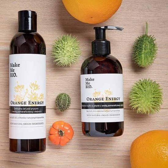 MakeMeBio® Orange Energy Shower Gel 300ml.