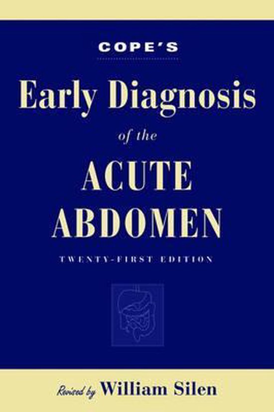 Cope's Early Diagnosis of the Acute Abdomen - cover