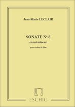 Sonate N 06 En Mi Mineur Vl Ou Fl-Piano