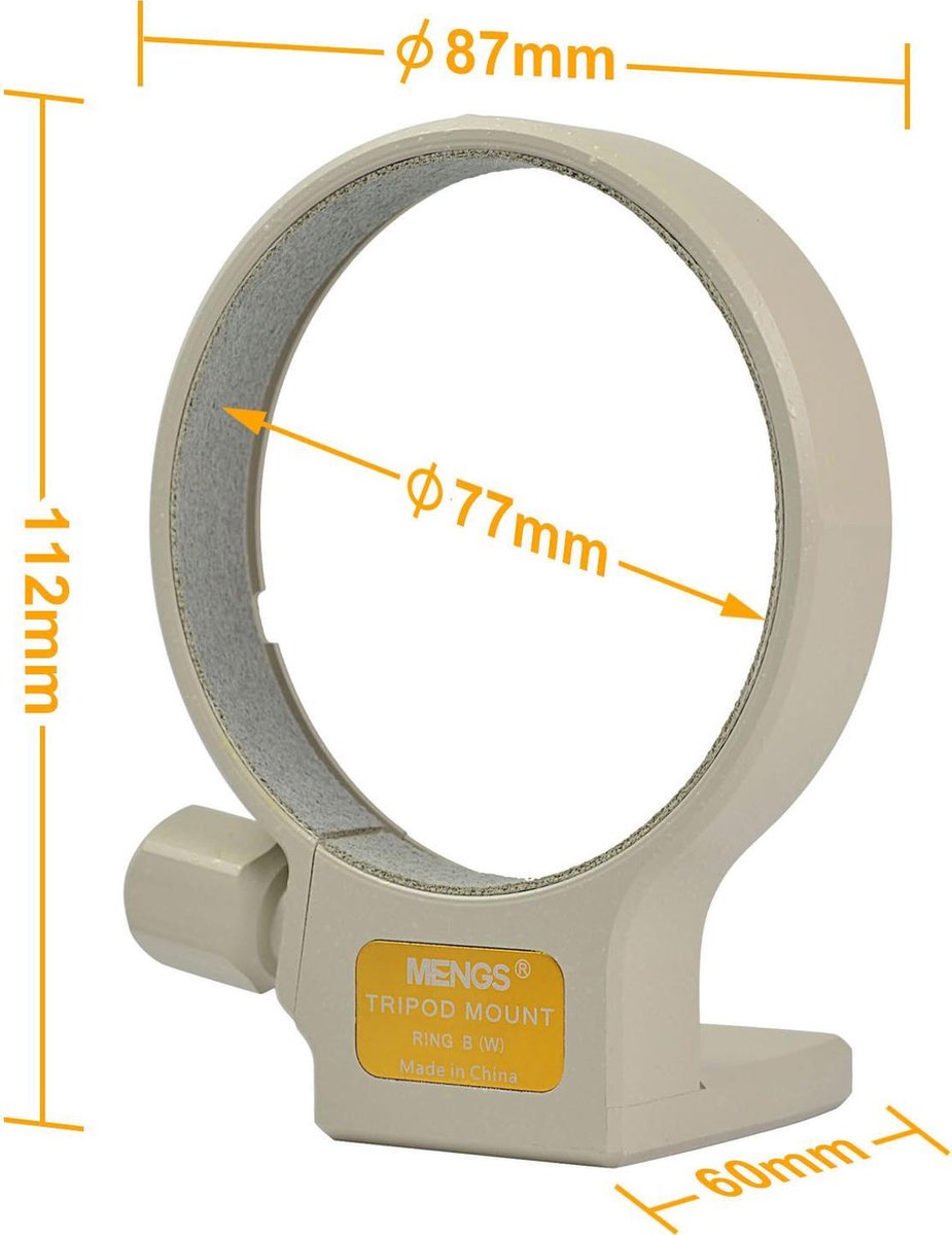 Statiefgondel / Tripod Mount Ring B (W)