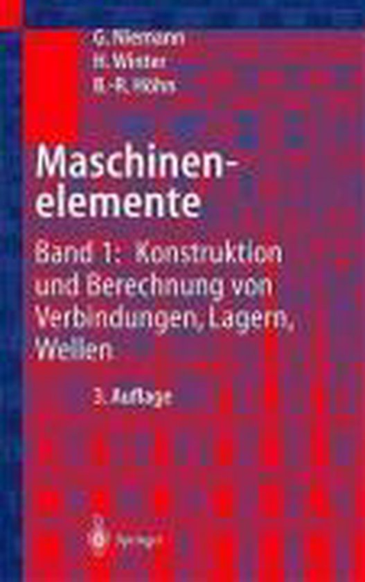 Maschinenelemente: v. 1 - cover