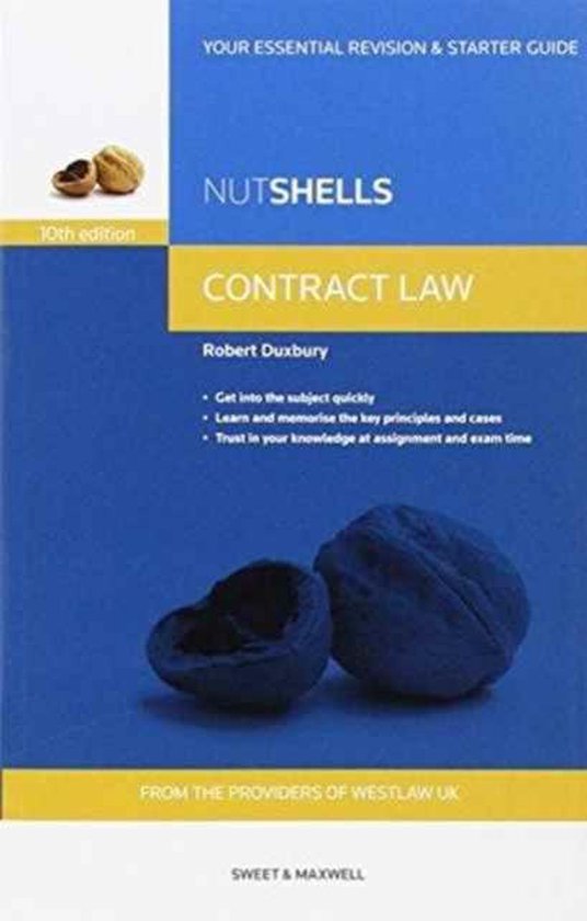 Nutshells Contract Law - cover