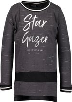 Blue Seven Meisjes T-shirt - antraciet - Maat 92