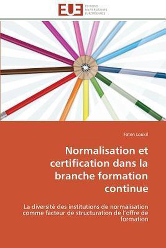 Normalisation et certification dans la branche formation con ... - cover