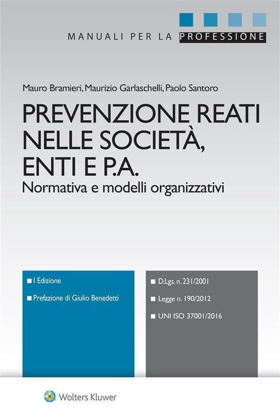 Prevenzione reati nelle società, enti e P.A. - cover