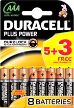 Duracell Plus Power Single-use battery AAA Alkaline 1,5 V
