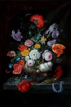 Schilderij Oilpainting Old Flowerbomb 2