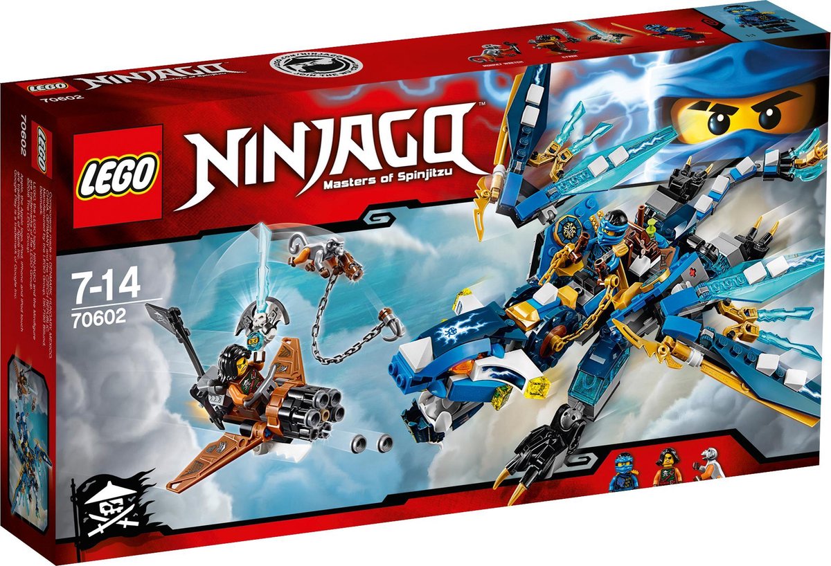 LEGO NINJAGO Le dragon élémentaire de Jay | bol.com