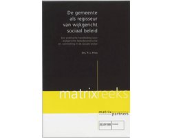 De gemeente als regisseur van wijkgericht sociaal beleid