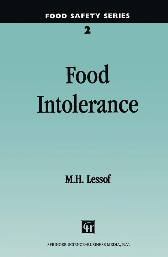 Food Safety Series - Food Intolerance - cover
