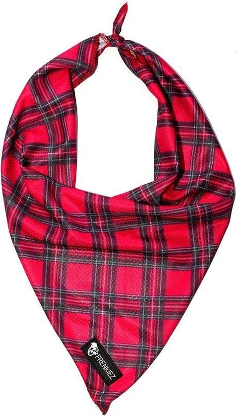 Frenkiez Bandana BarkBerry Red,Small