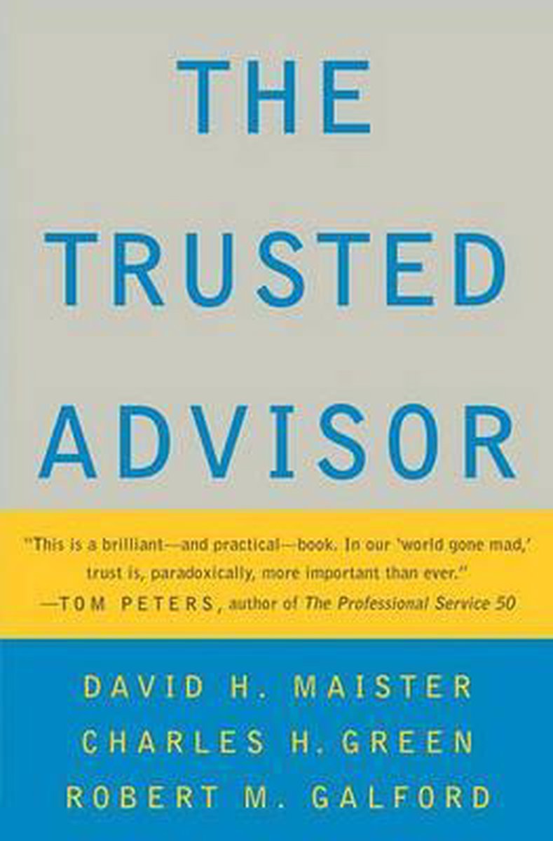 Omslag van The Trusted Advisor