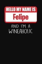 Hello My Name is Felipe And I'm A Wineaholic