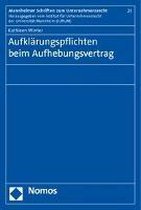 Aufklärungspflichten beim Aufhebungsvertrag