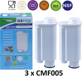 Icepure CMF005 Waterfilter voor Saeco Intenza+ CA6702 - 3 stuks