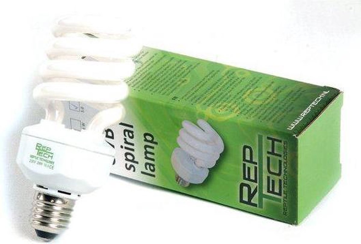 Reptech Spiral lamp 13W 5.0 UVB - RepTech