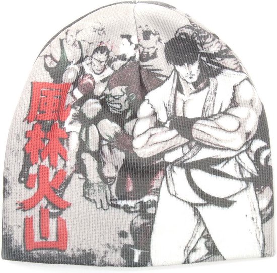 Street Fighter - Beanie with Ryu and other Fighters