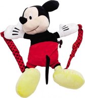 Disney Mickey Mouse Rugzak - Kinderen - Zwart/Rood