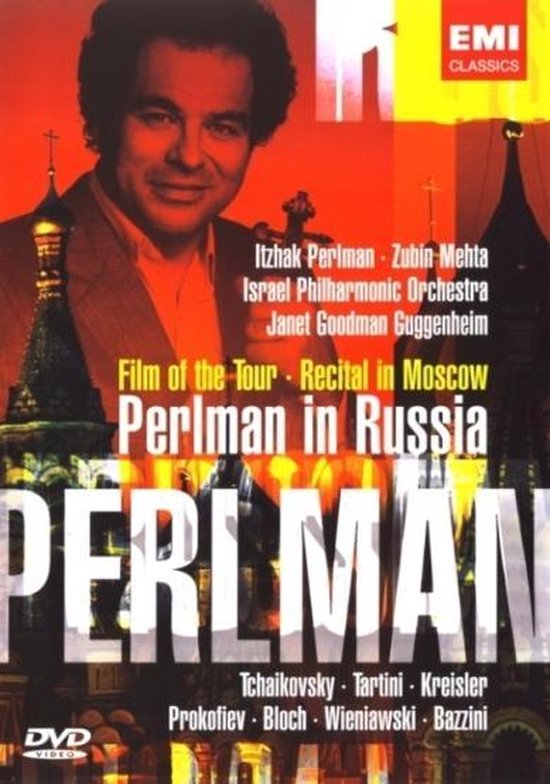 Cover van de film 'Itzhak Perlman - In Russia'