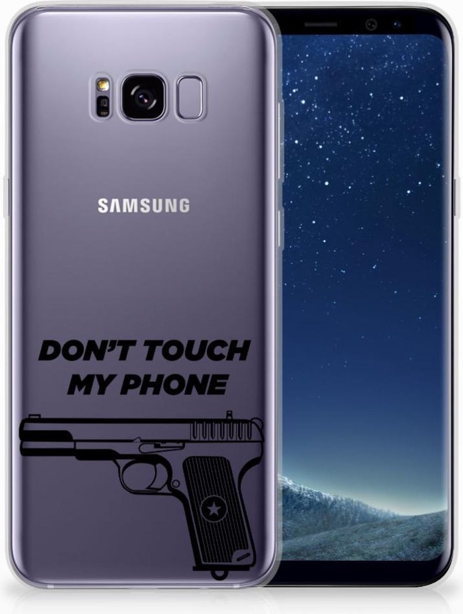 Samsung Galaxy S8 Plus Silicone-hoesje Pistol DTMP