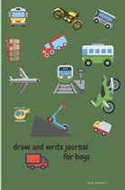 Draw and Write Journal for Boys