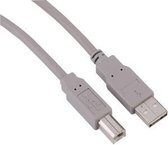 Hama 105402 USB-kabel 5 m USB 2.0 USB A USB B Grijs
