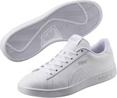 PUMA Smash v2 L Unisex Sneakers - Puma White-Puma White - Maat 45