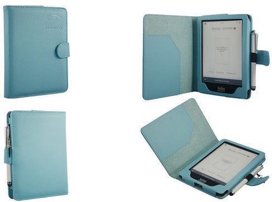 Kobo Glo e-Reader · Hoes Case Cover met sleep functie · kleur