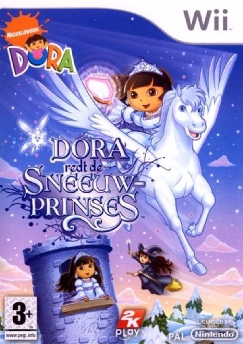 Iets Bekend Bestudeer Dora: Redt De Sneeuwprinses | Games | bol.com