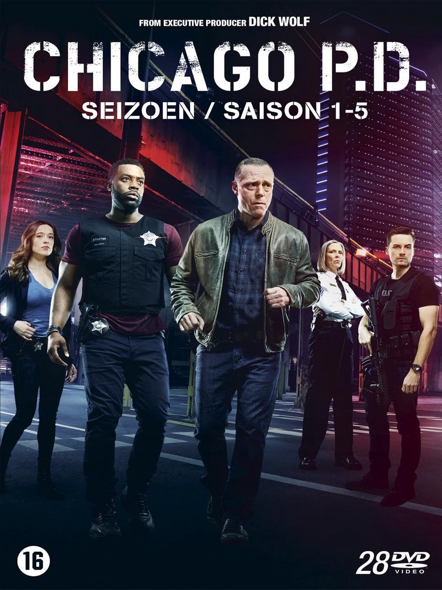 Chicago P.D. Seizoen 1 t/m 5 (Dvd), Elias Koteas Dvd