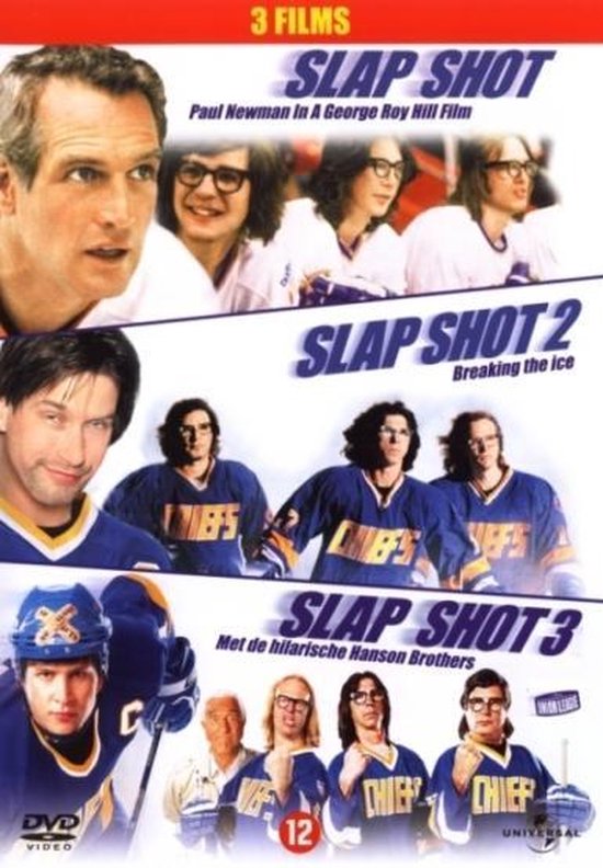 Cover van de film 'Slap Shot 1-3'