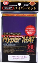 KMC Hyper MAT Purple Standaard Maat Card Sleeves (80 hoesjes)