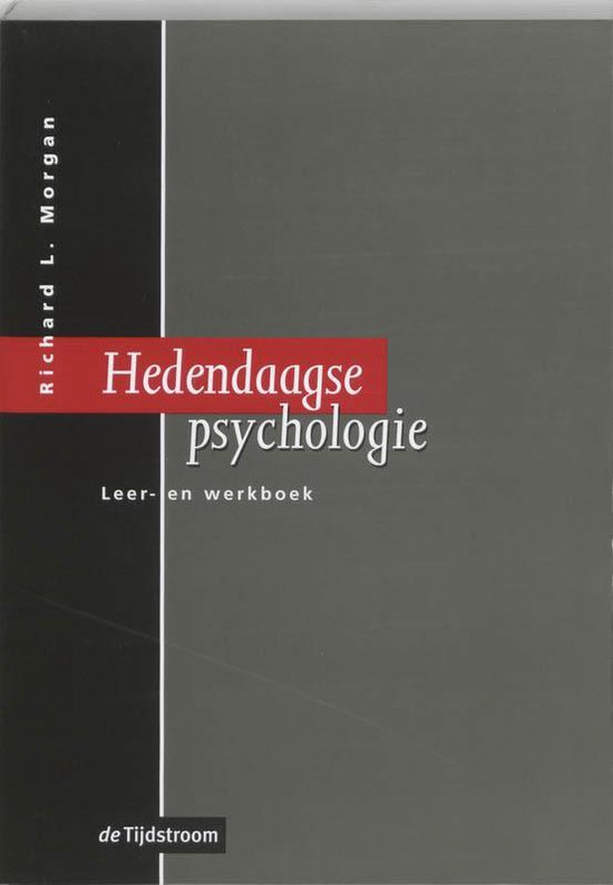 Cover van het boek 'Hedendaagse psychologie / druk 8'