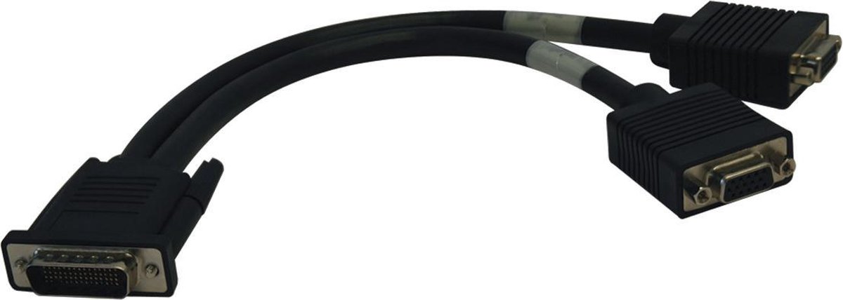 Tripp Lite P574-001 video kabel adapter 0,3 m DMS VGA (D-Sub) Zwart