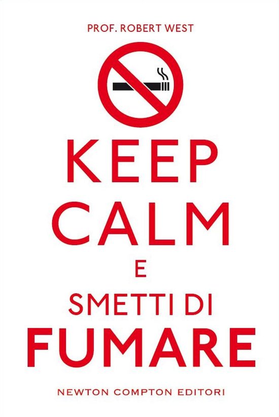 Keep calm e smetti di fumare - cover