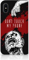 Geschikt voor iPhone Xs Bookcase Design Zombie Blood