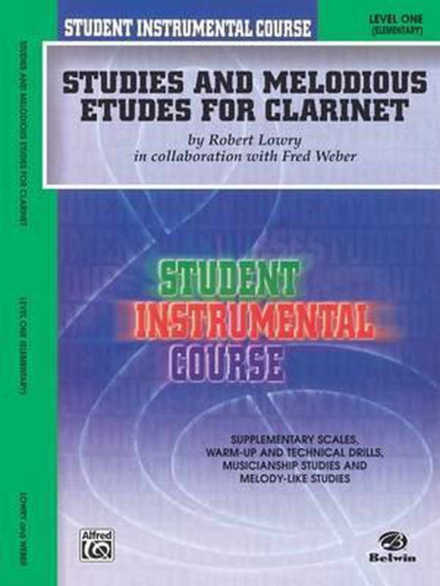 Studies and Melodious Etudes for Clarinet - Robert Lowry