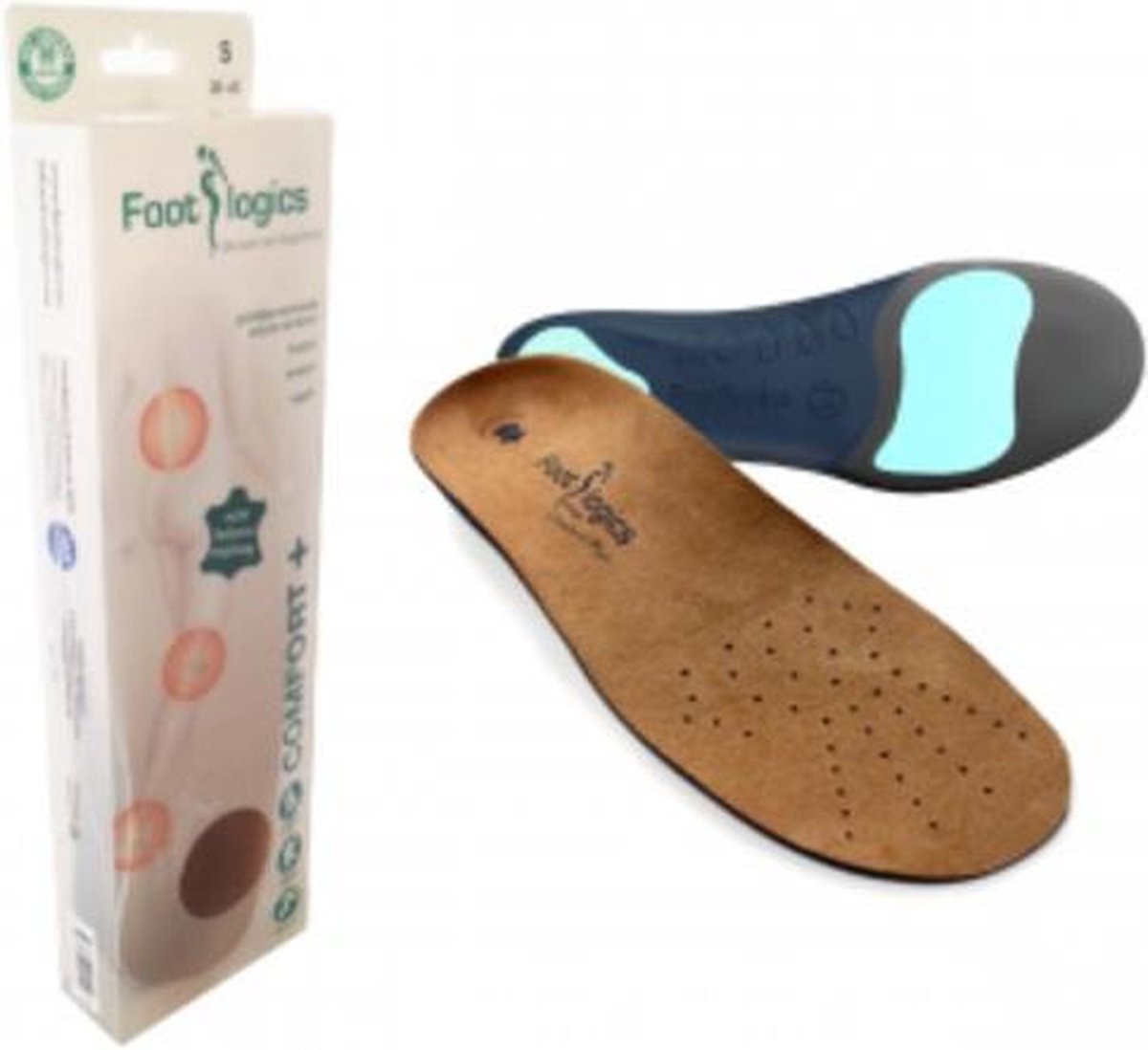 Footlogics Comfort Plus inlegzolen (per paar)