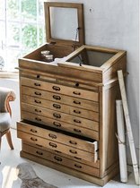 LOBERON Commode Charrel antiekbruin