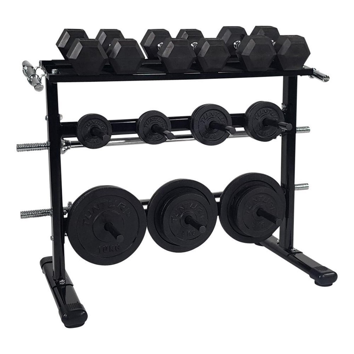 Tunturi Dumbbell rek Halterrek Gewichtenrek en
